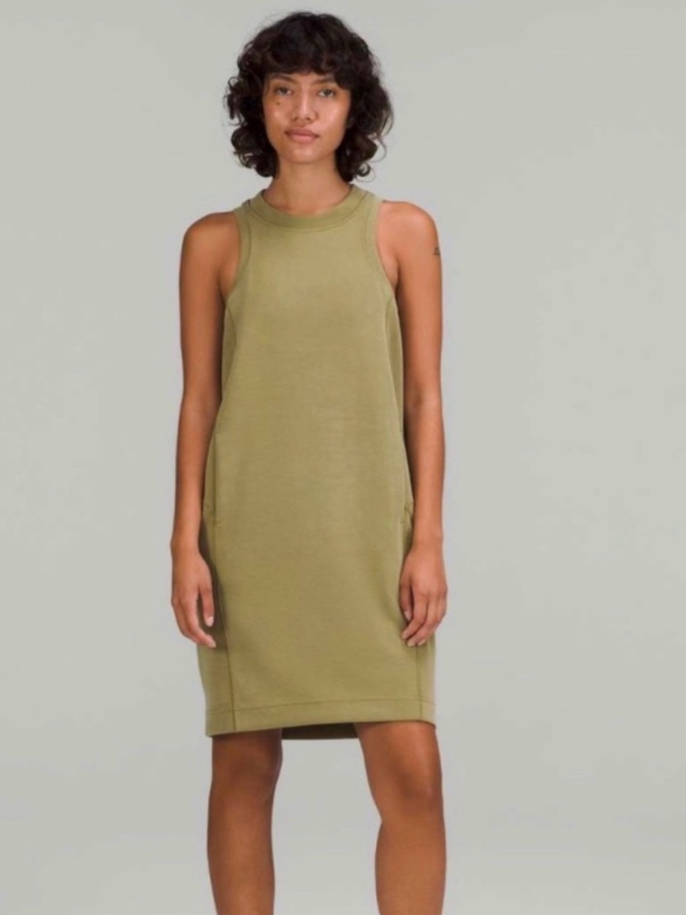 Lululemon Softstream Back In Action Athletic Dress W/ Pockets - Size 8